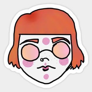 Pastel Girl Sticker